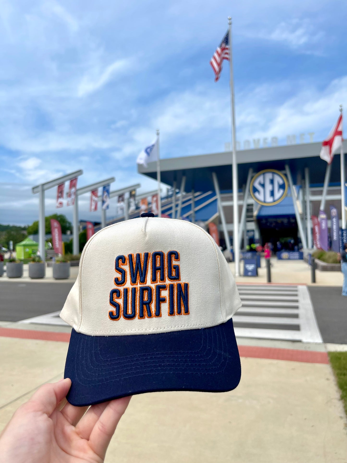 Navy SWAG SURFIN Hat