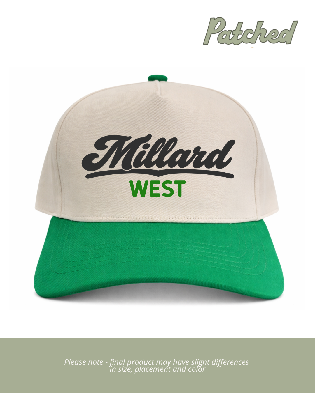 Millard West | Green/Natural Cotton