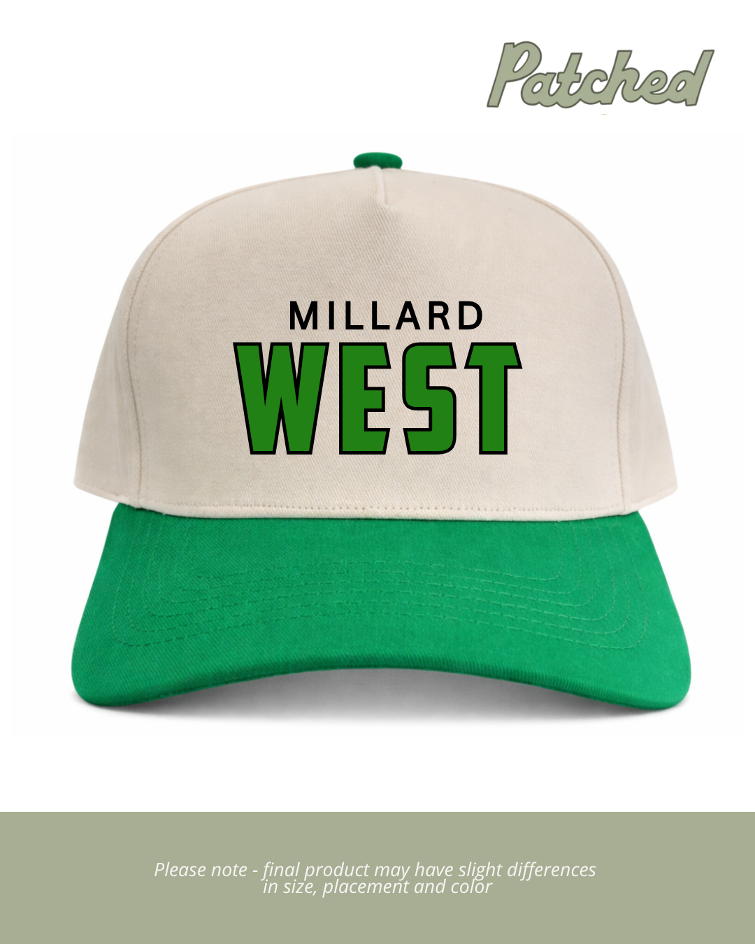 Block Millard West | Green/Natural Cotton