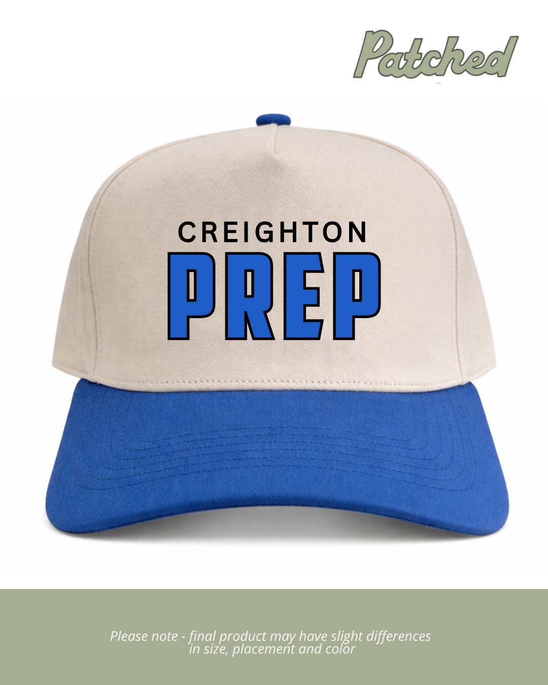 Block Creighton Prep | Blue/Natural Cotton
