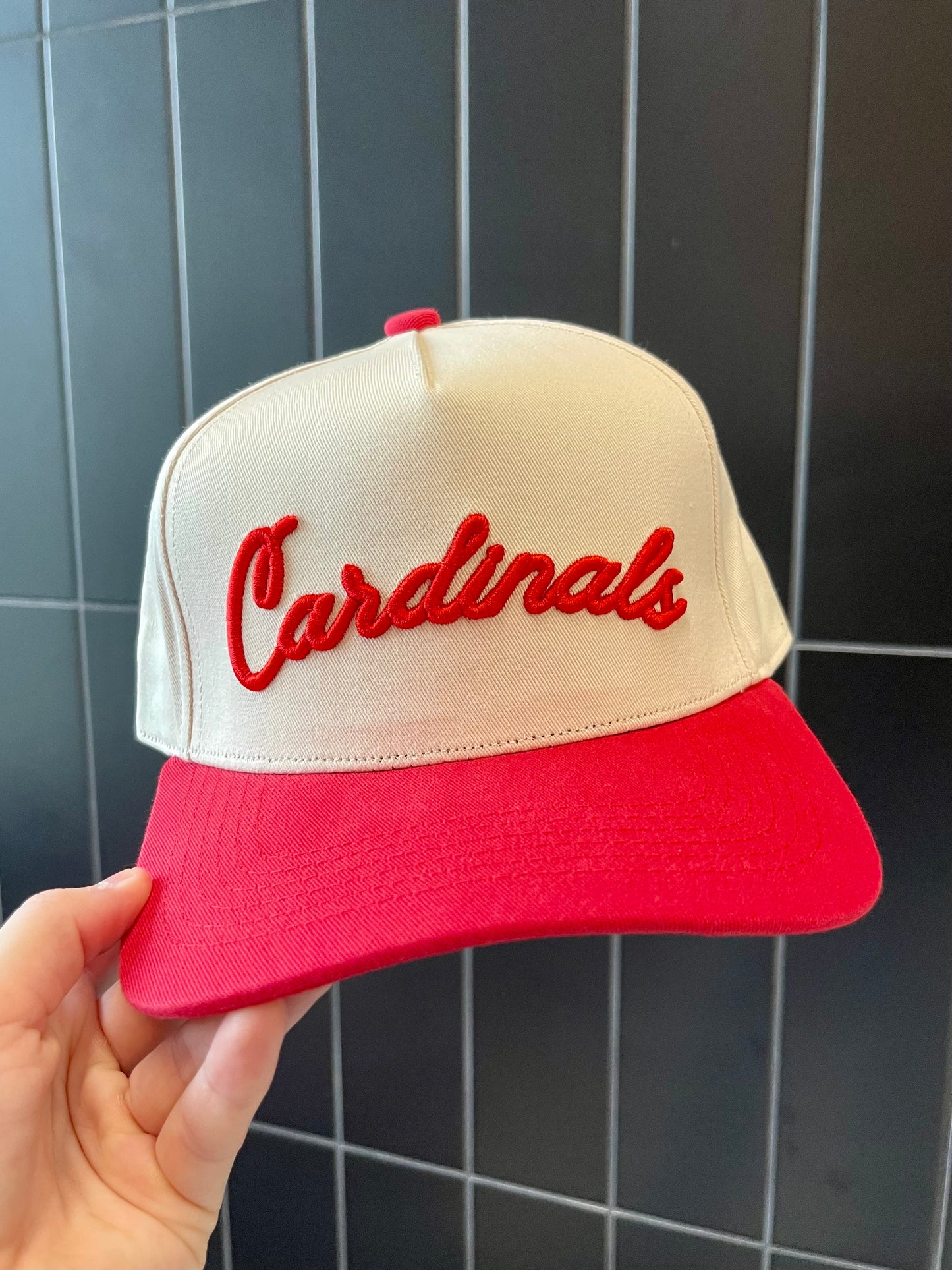 Cardinals Hat | Red + Natural