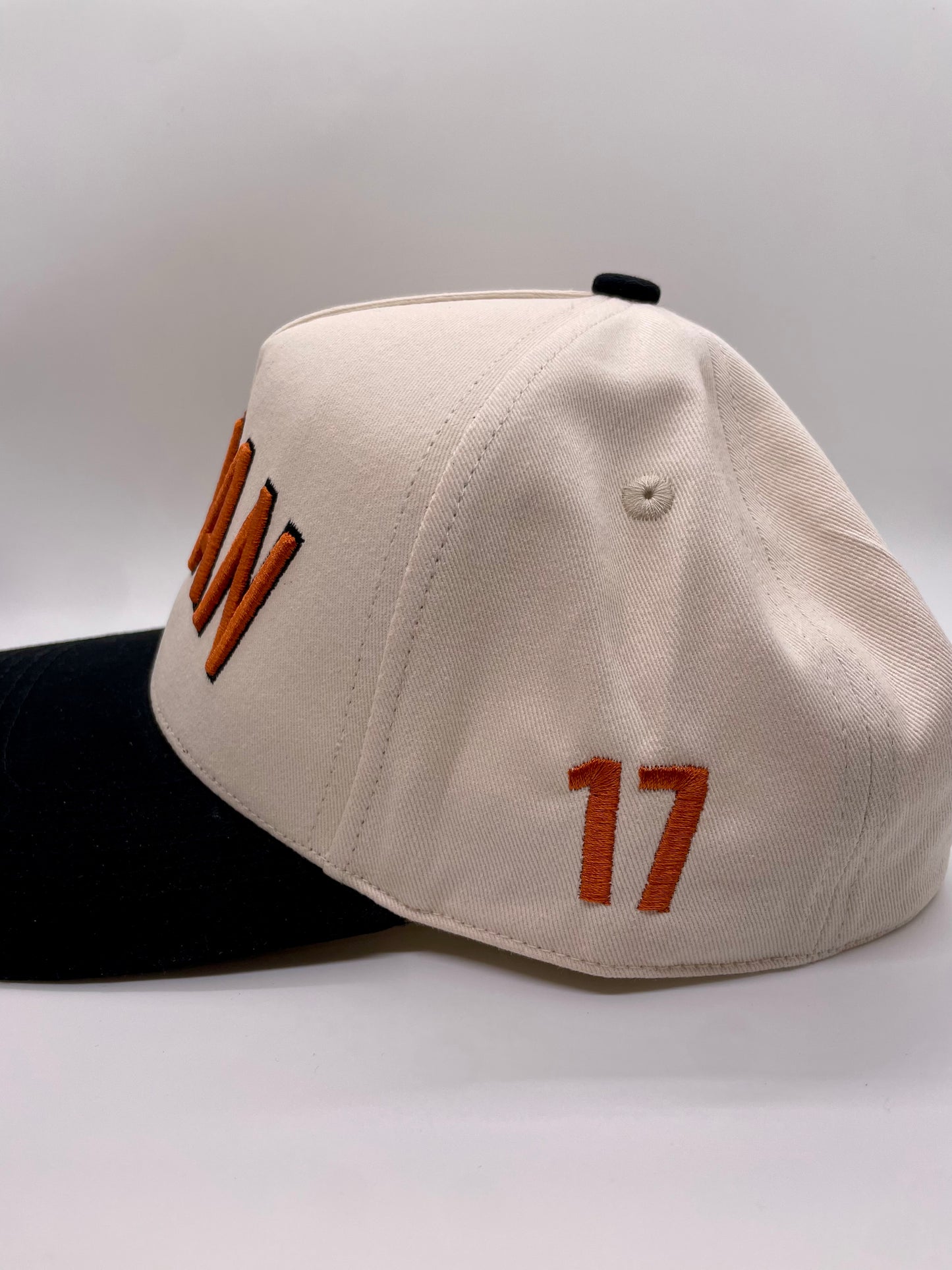 MADE TO ORDER: Teagan Kavan | KAVAN | Black + Natural Cotton Hat