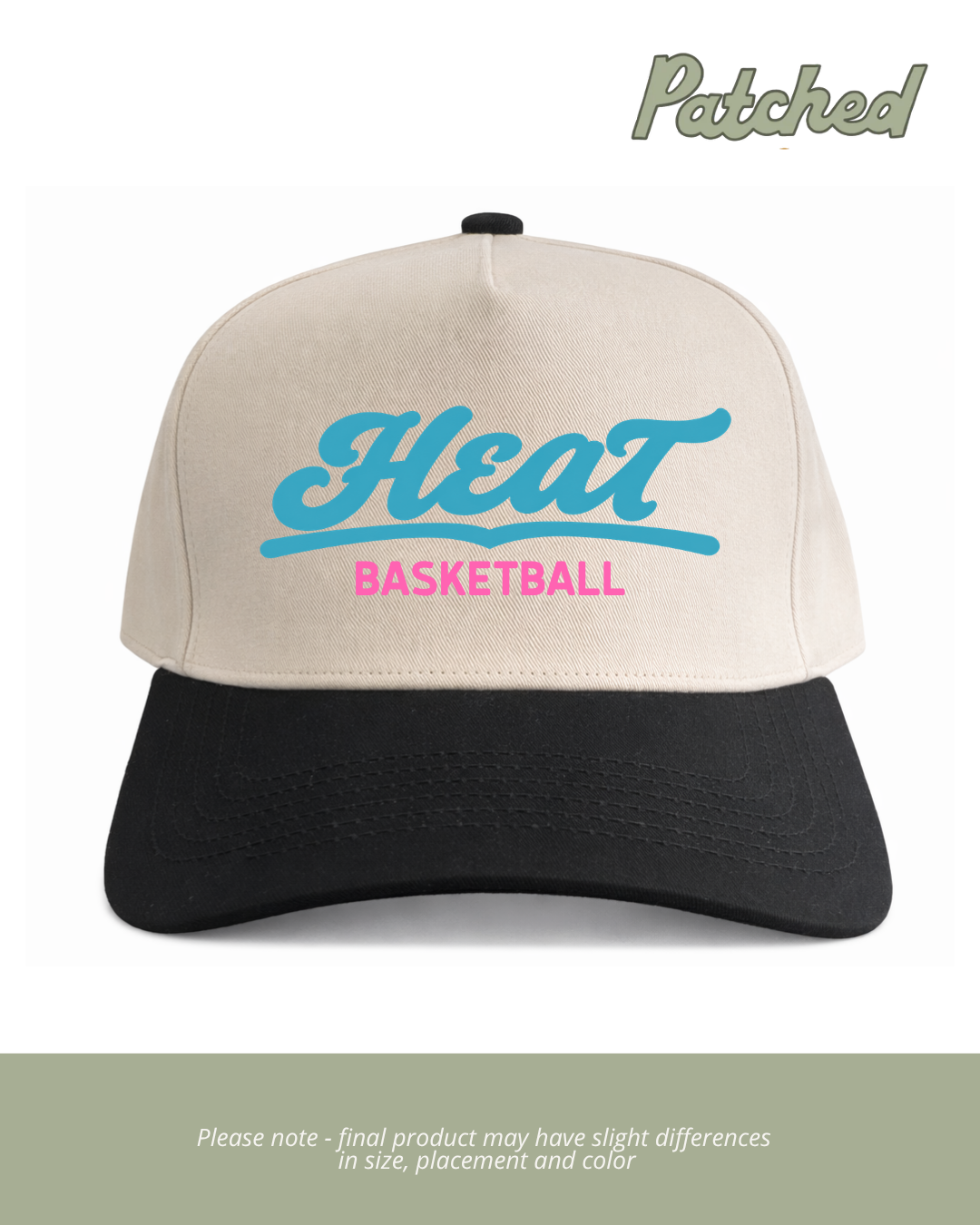 Heat Basketball | Black/Natural Cotton
