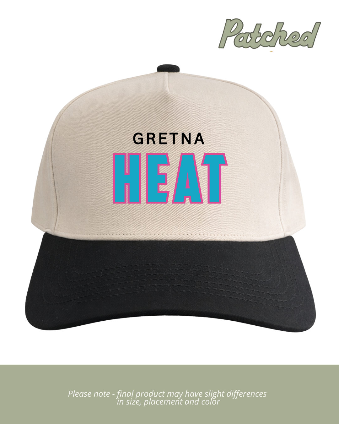 Block Gretna Heat | Black/Natural Cotton