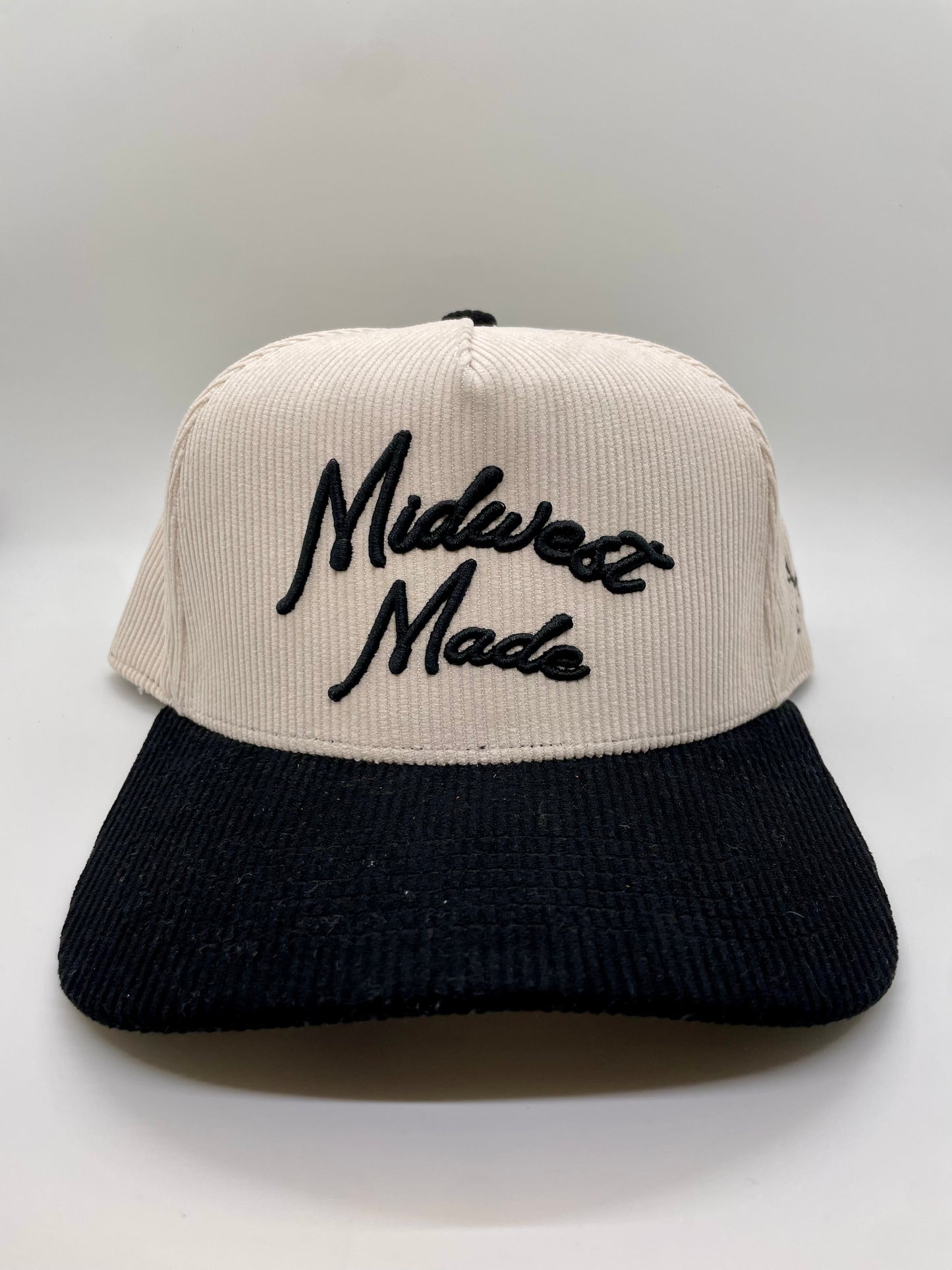 MADE TO ORDER: Teagan Kavan | Midwest Made | Black + Natural Corduroy