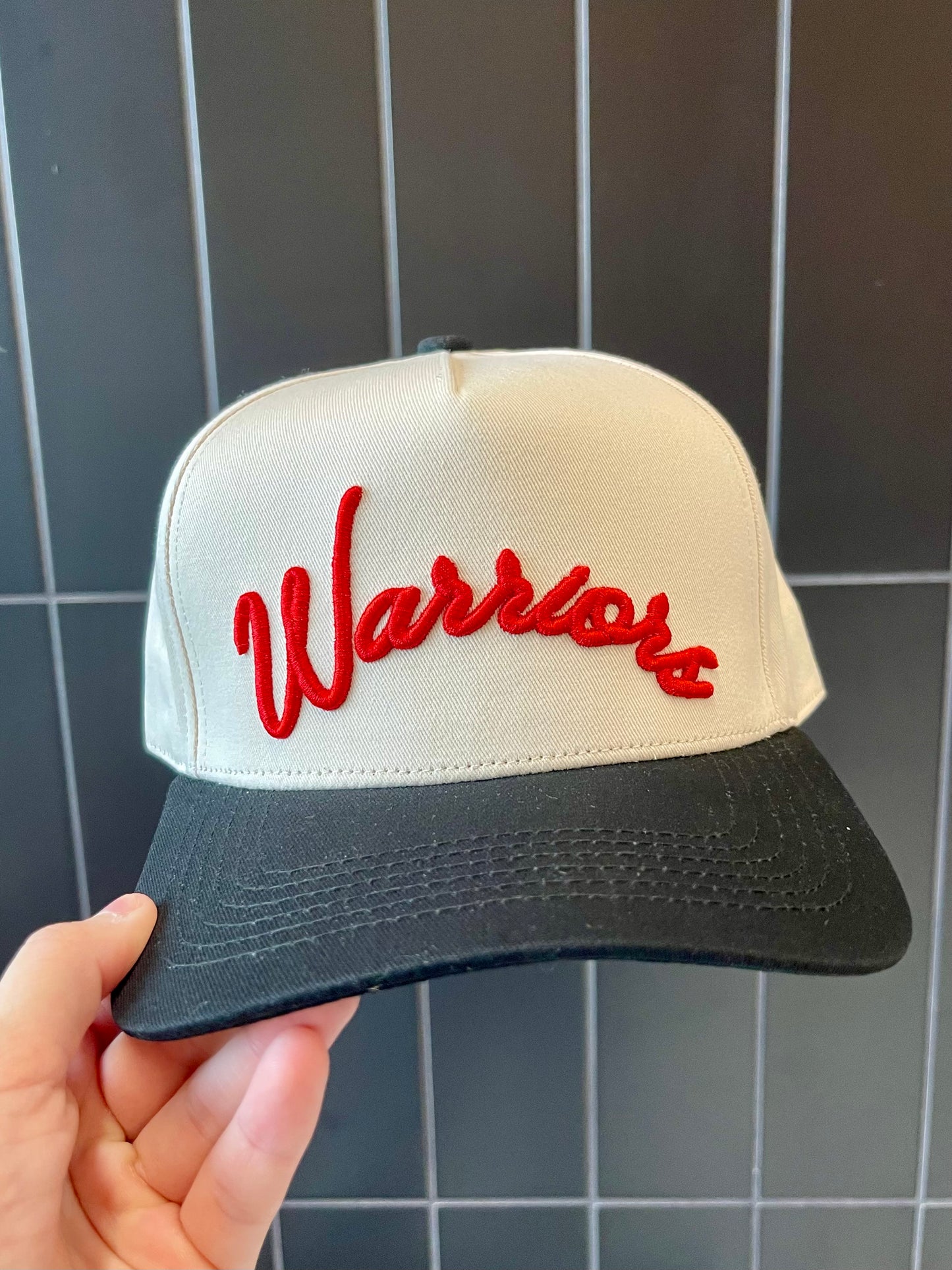 Warriors Hats | Black + Natural