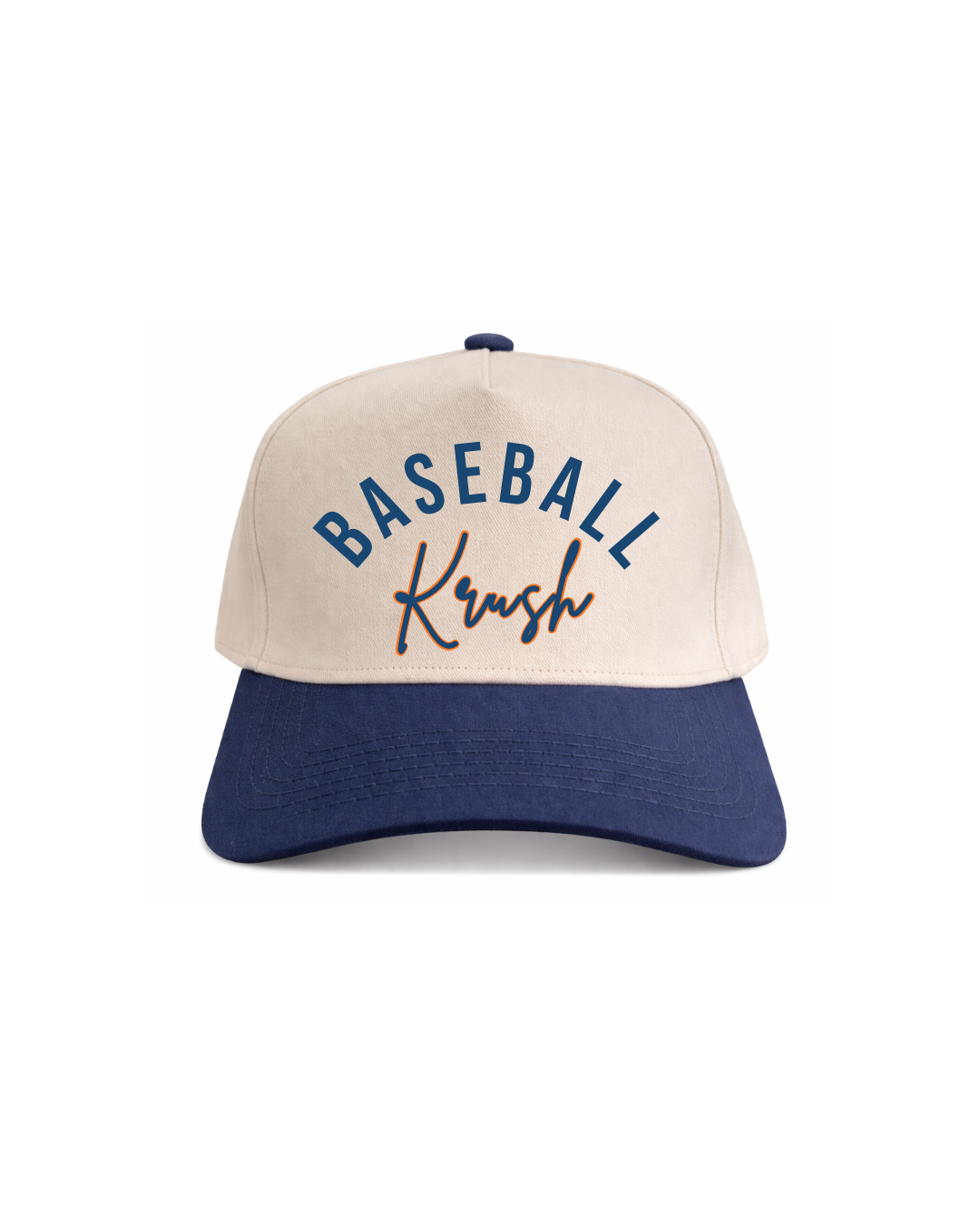 Baseball Krush | Navy/Natural Cotton