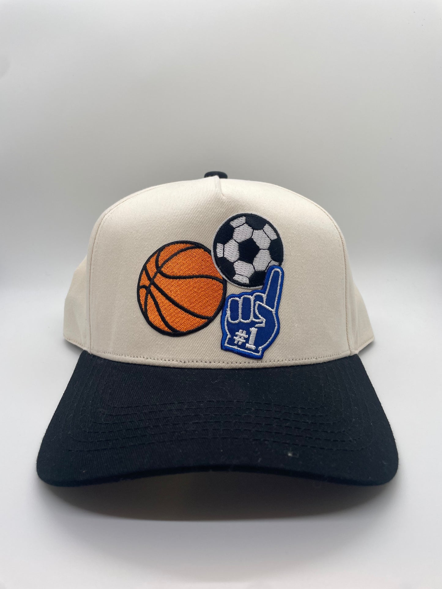 Black Sports Cotton Hat
