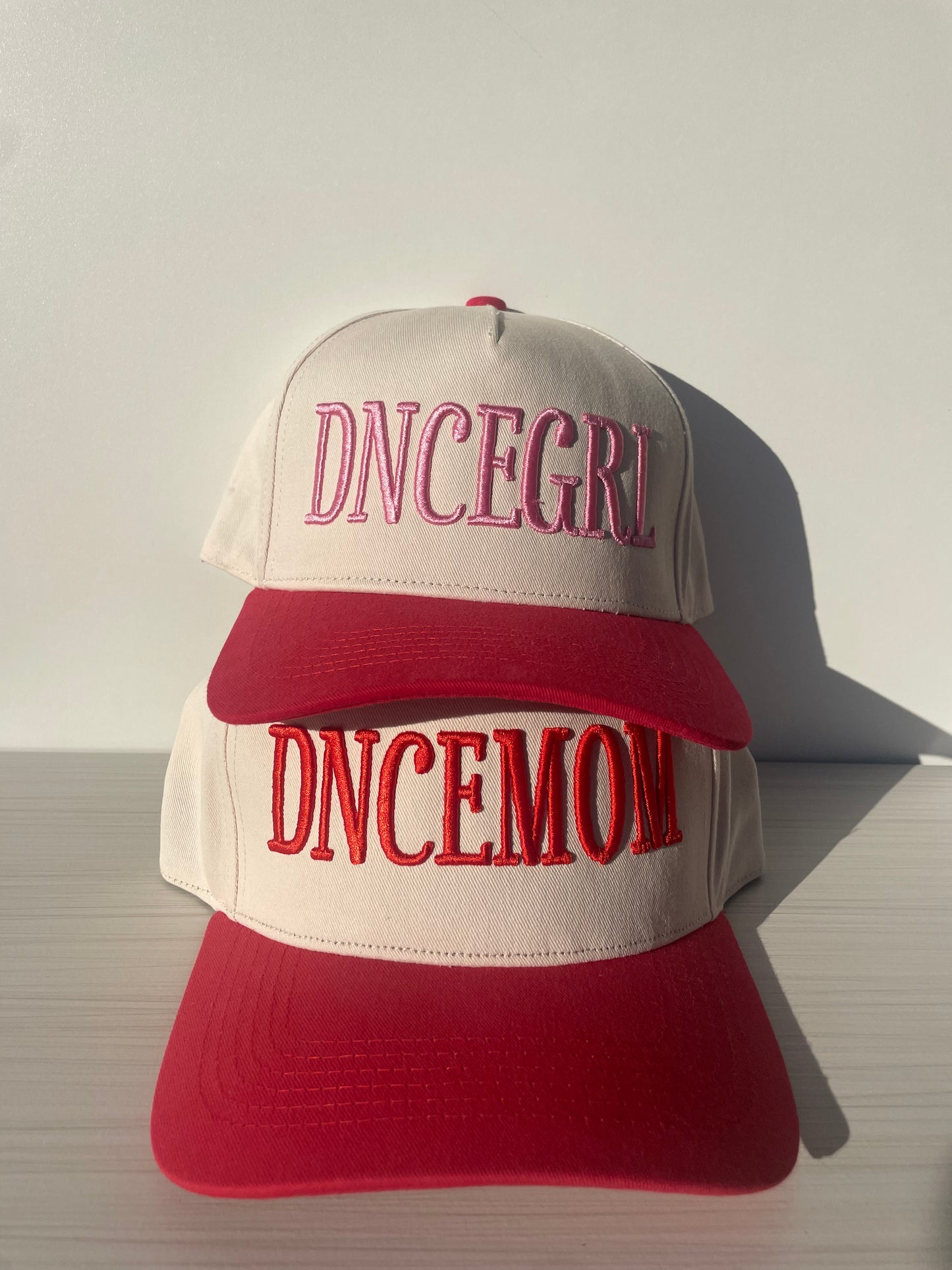 PRE ORDER | DNCEGRL | Red + Natural cotton