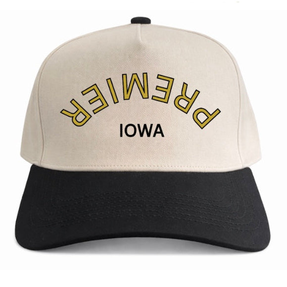 Upside Down Premier Iowa | Black/Natural Cotton