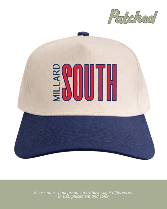 Split Millard South | Navy/Natural Cotton