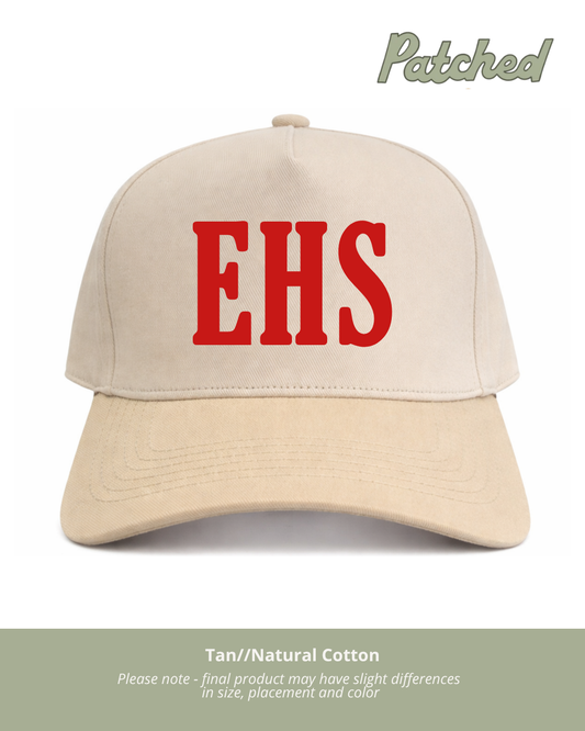 EHS (red) | Tan/Natural Cotton