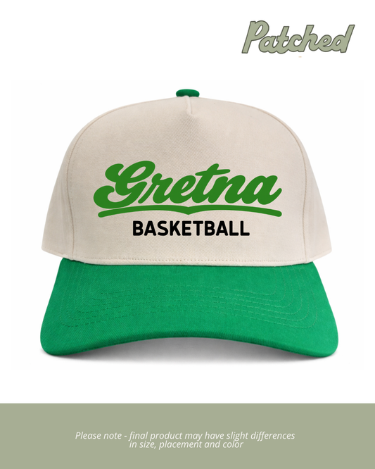 Gretna Basketball | Green/Natural Cotton