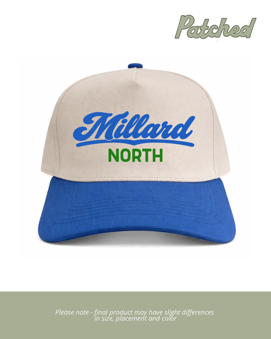 Millard North | Blue/Natural Cotton