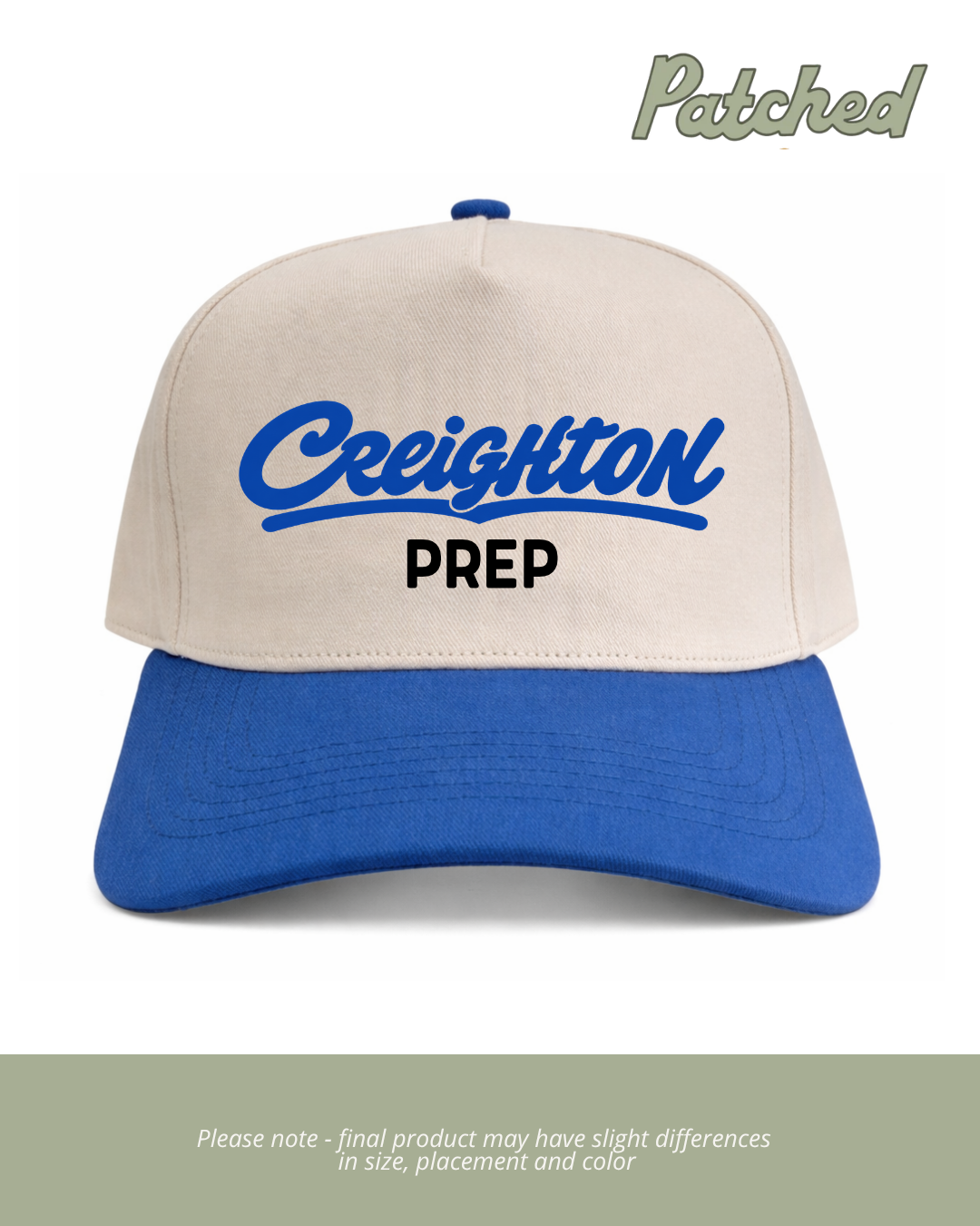Creighton Prep | Blue/Natural Cotton