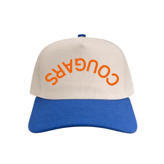 PRE-ORDER | COUGARS upside down | Blue/Natural Cotton