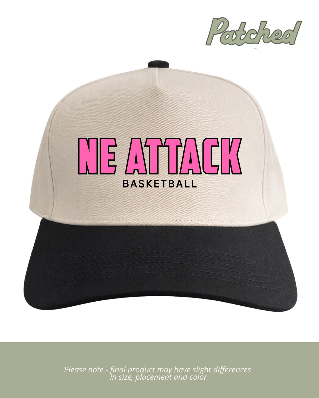 Block Nebraska Attack | Black/Natural Cotton