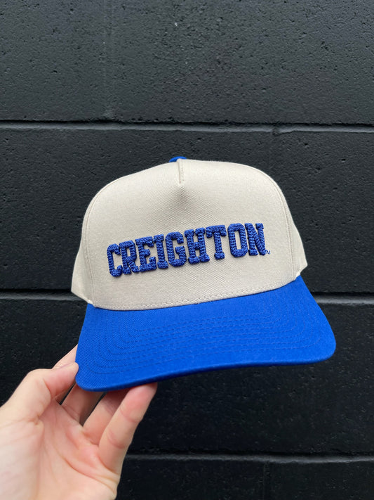 Creighton | Royal Blue/Natural Cotton