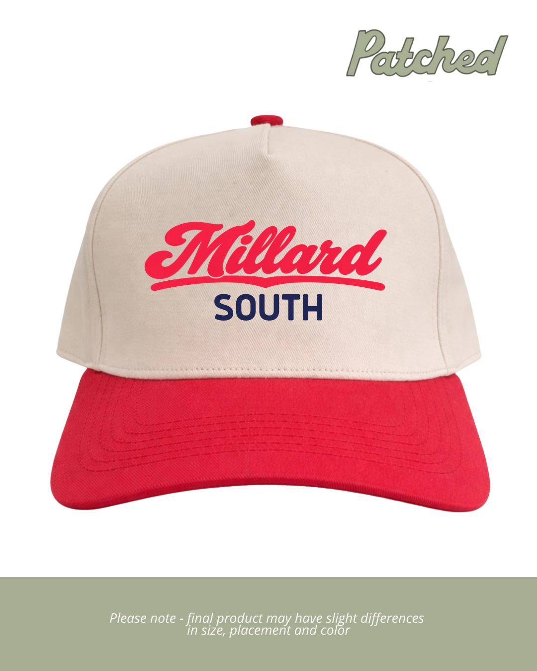 Millard South | Red/Natural Cotton