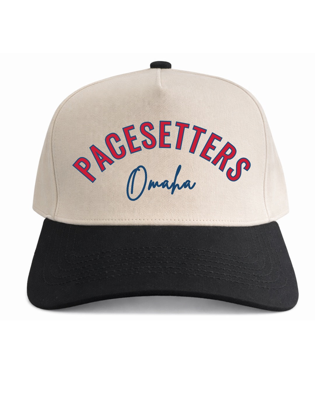 Curved Pacesetters Omaha | Black/Natural Cotton
