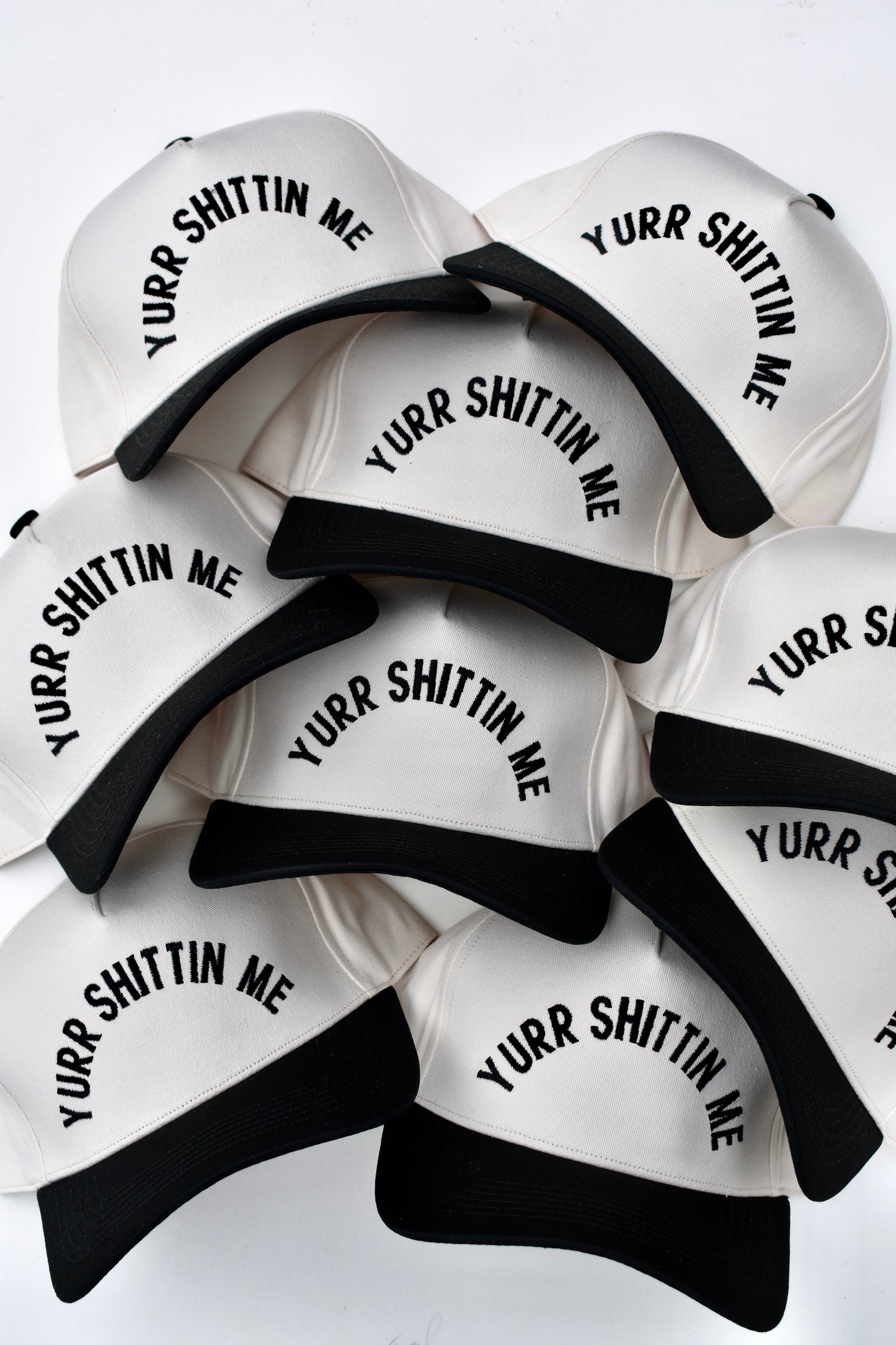 YURR SHITTIN ME | Black/Natural Cotton