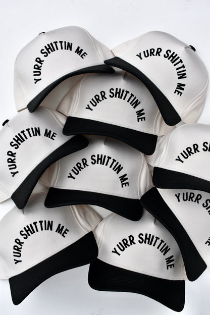 YURR SHITTIN ME | Black/Natural Cotton