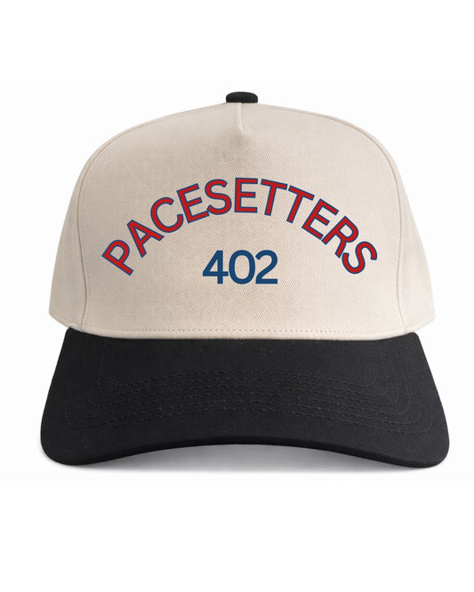 Curved Pacesetters 402 | Black/Natural Cotton