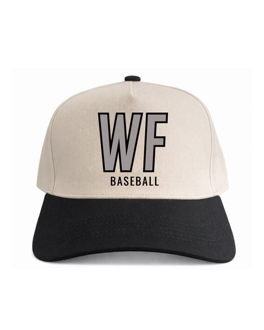 WF Baseball | Black/Natural Cotton