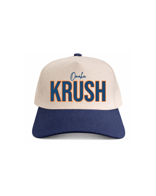 Omaha Krush | Navy/Natural Cotton