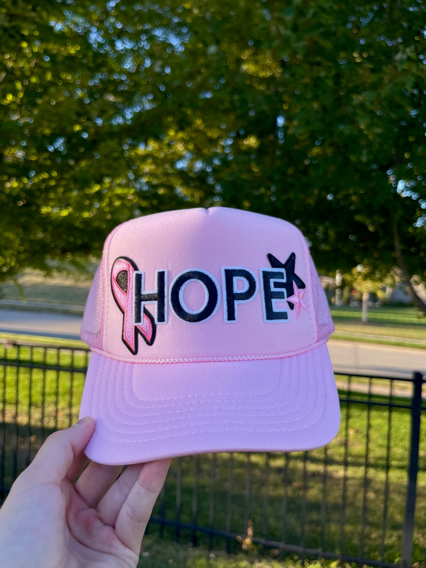 Pink Hope Trucker Hat