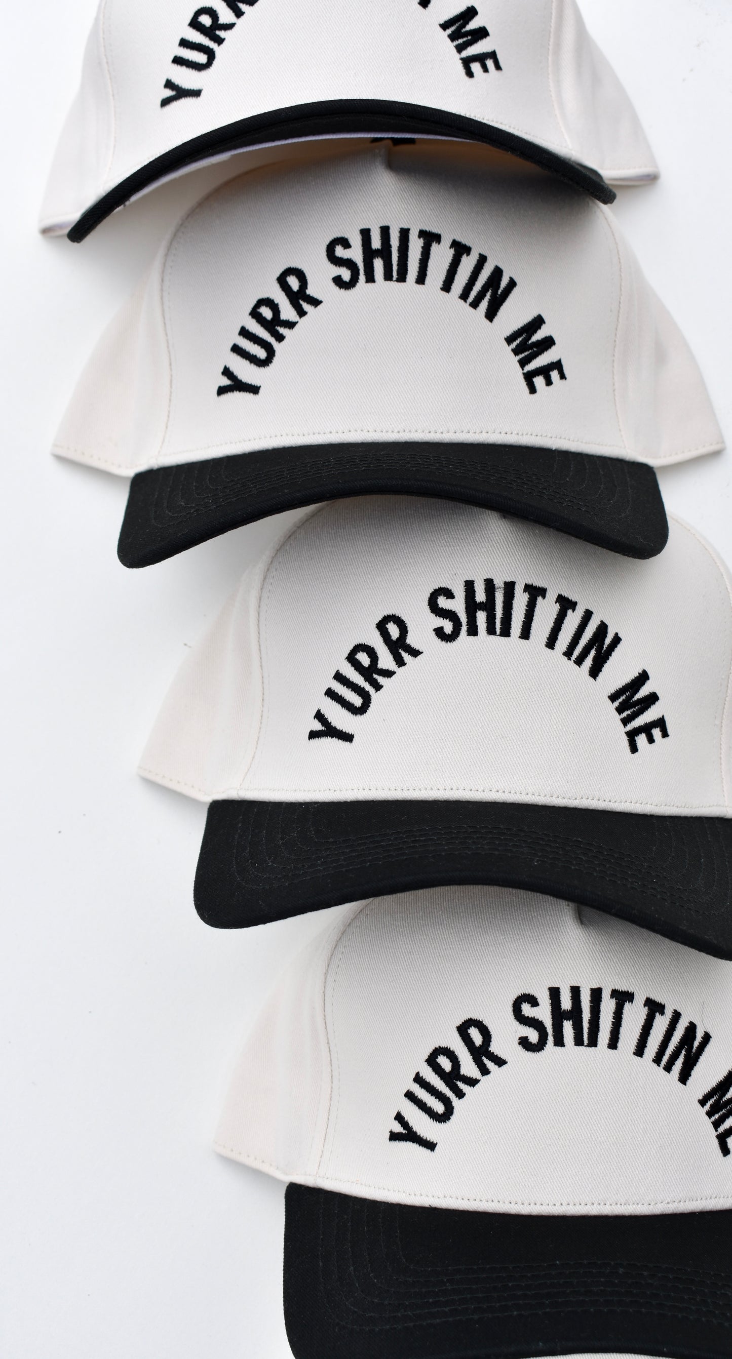 YURR SHITTIN ME | Black/Natural Cotton
