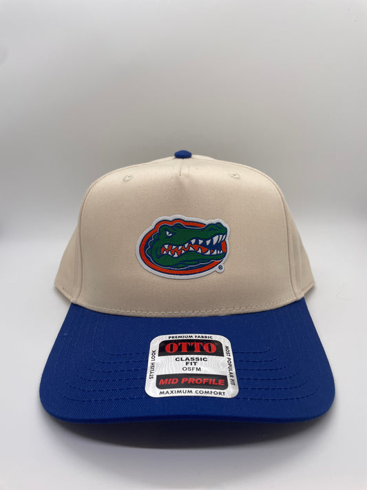Blue Chomp Gator Cotton Hat