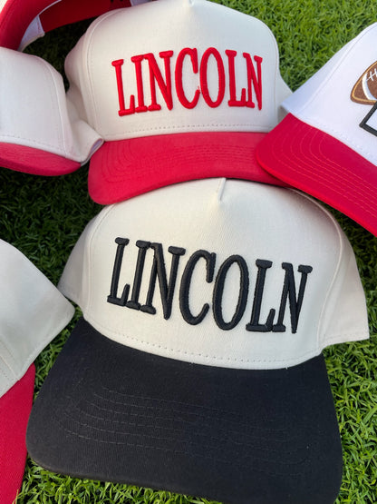 Lincoln Puff Hat | Black + Natural