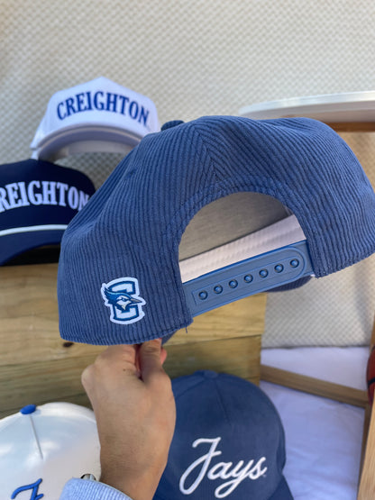 Bluejays Patched Hat | Navy Corduroy