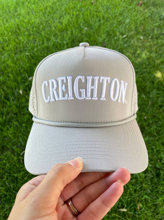 PRE-ORDER | CREIGHTON | Grey Performance Hat