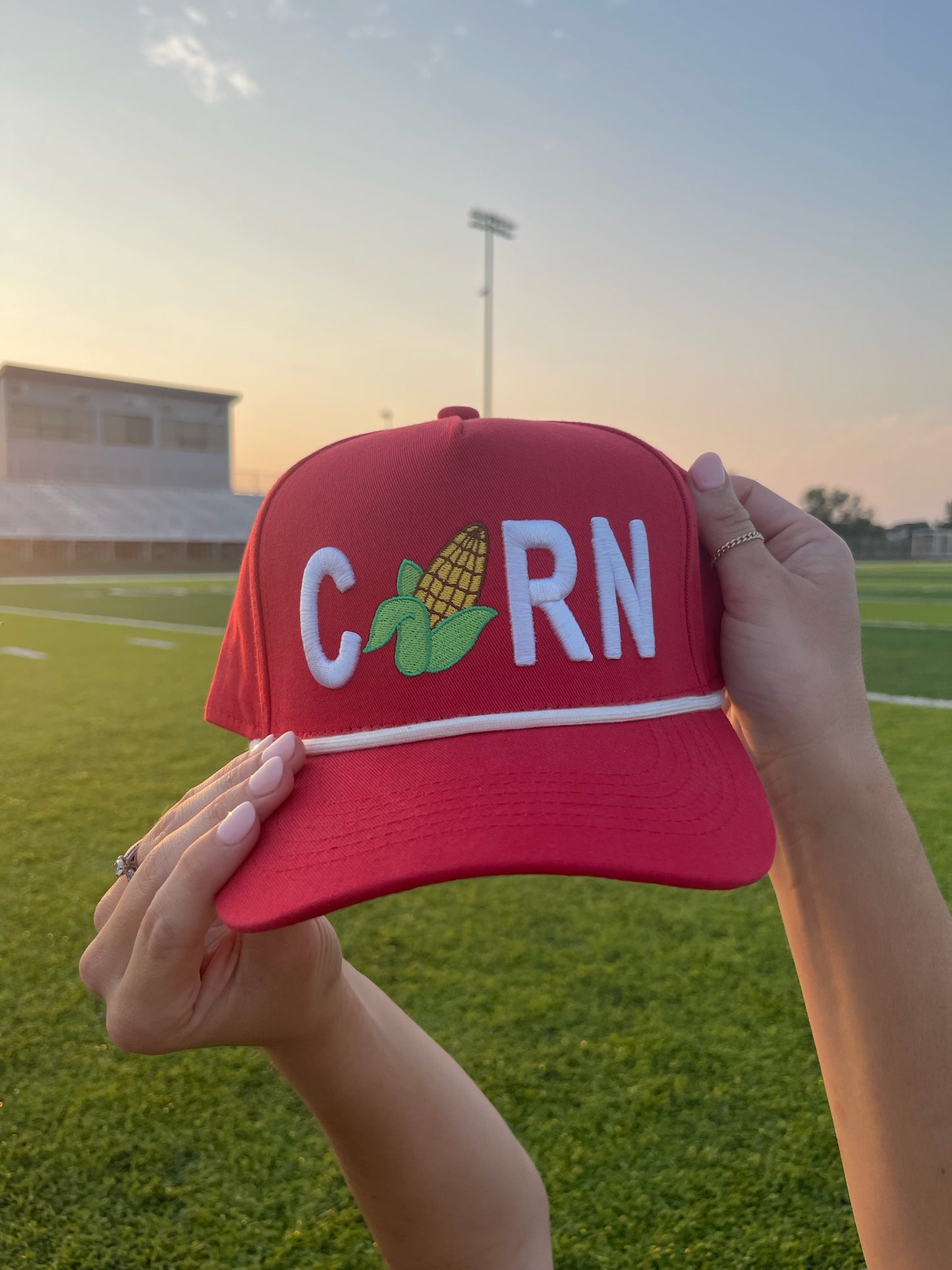 Corn Hat | Red