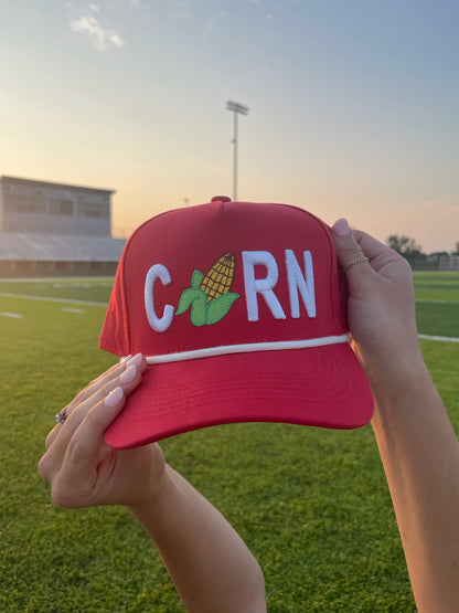 Corn Hat | Red