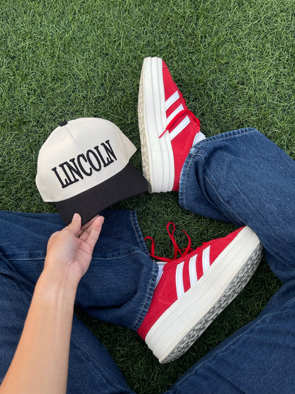 Lincoln Puff Hat | Black + Natural