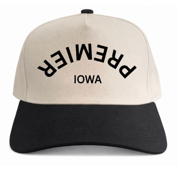 Upside Down Premier Iowa | Black/Natural Cotton