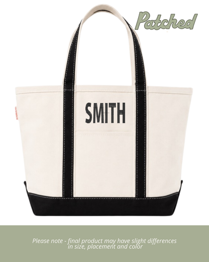 Customizable Name Tote Bag