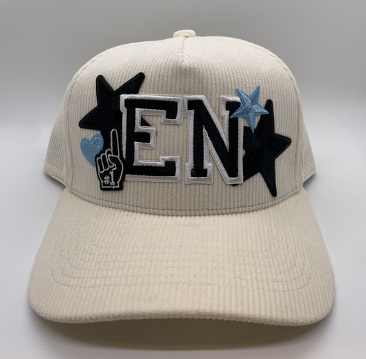 MADE TO ORDER: EN Patched Hat | Natural Corduroy