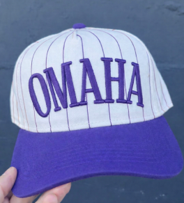 Purple OMAHA pinstripe