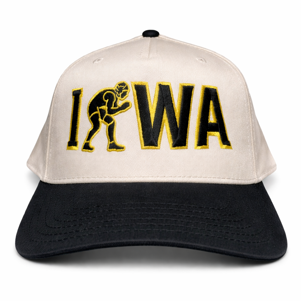 Iowa Wrestler | Black/Natural