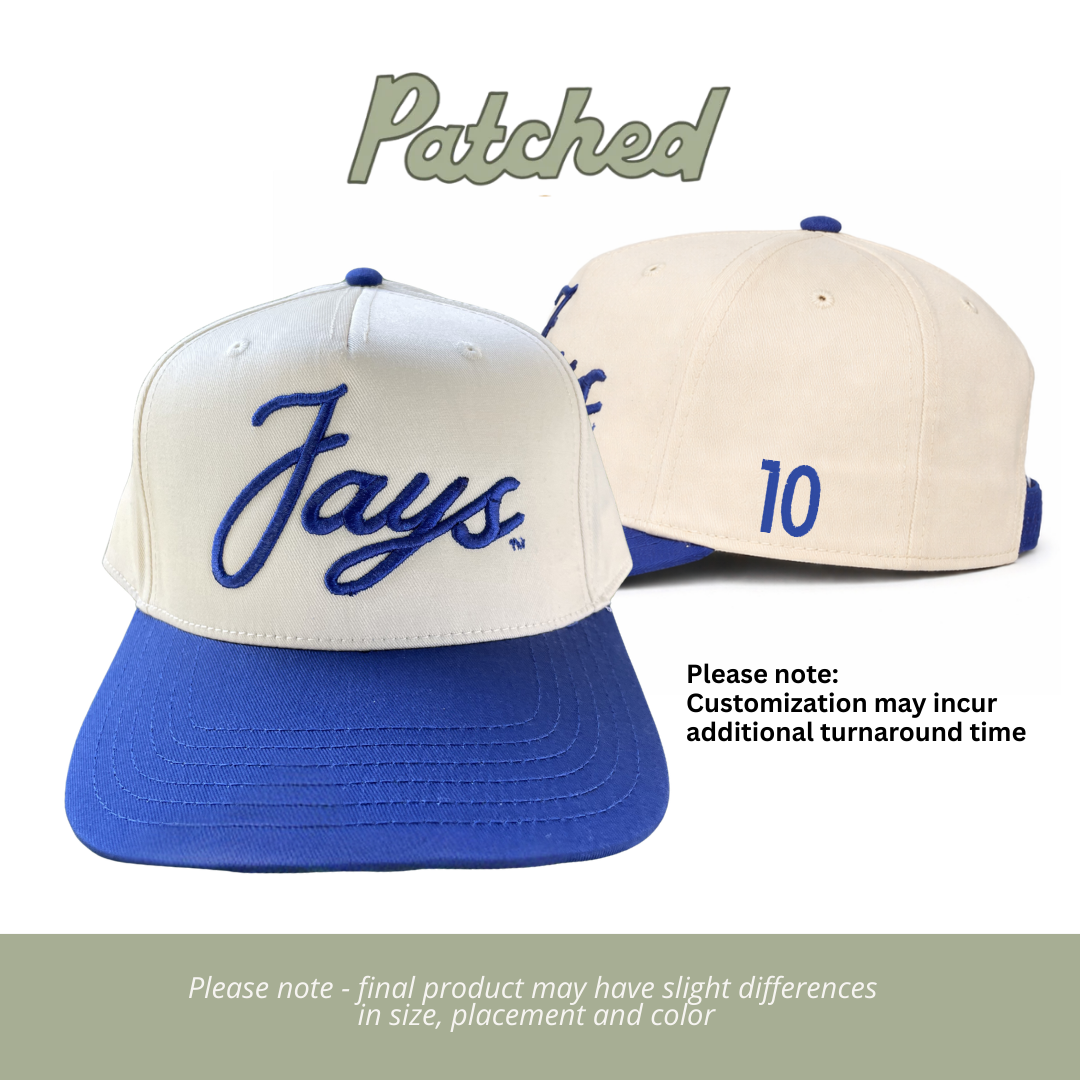 CUSTOMIZED | Jays | Royal Cotton Hat