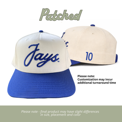 CUSTOMIZED | Jays | Royal Cotton Hat