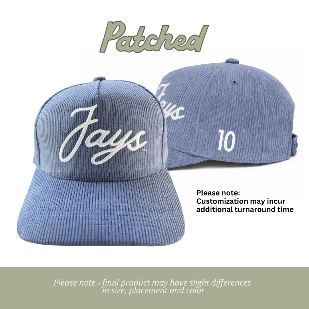 CUSTOMIZED | Jays | Navy Corduroy Hat