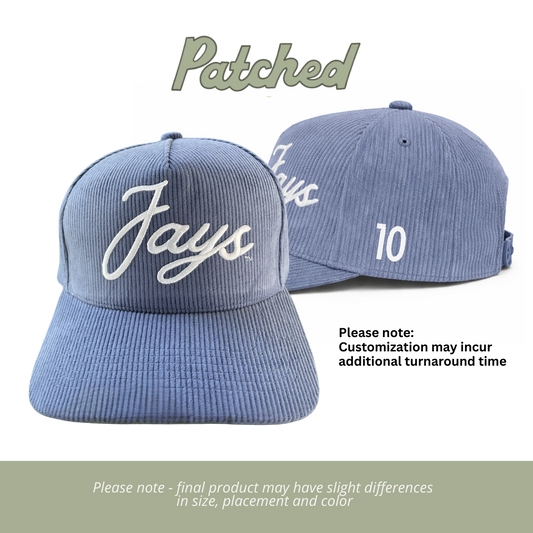 CUSTOMIZED | Jays | Navy Corduroy Hat