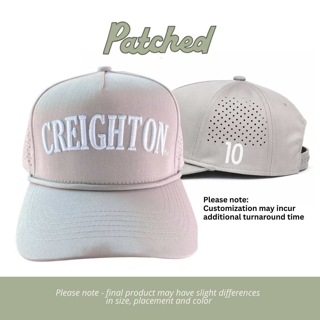 CUSTOMIZED | Creighton | Grey Performance Hat