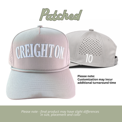 CUSTOMIZED | Creighton | Grey Performance Hat