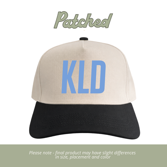ADULT KLD | Natural/Black Cotton Hat